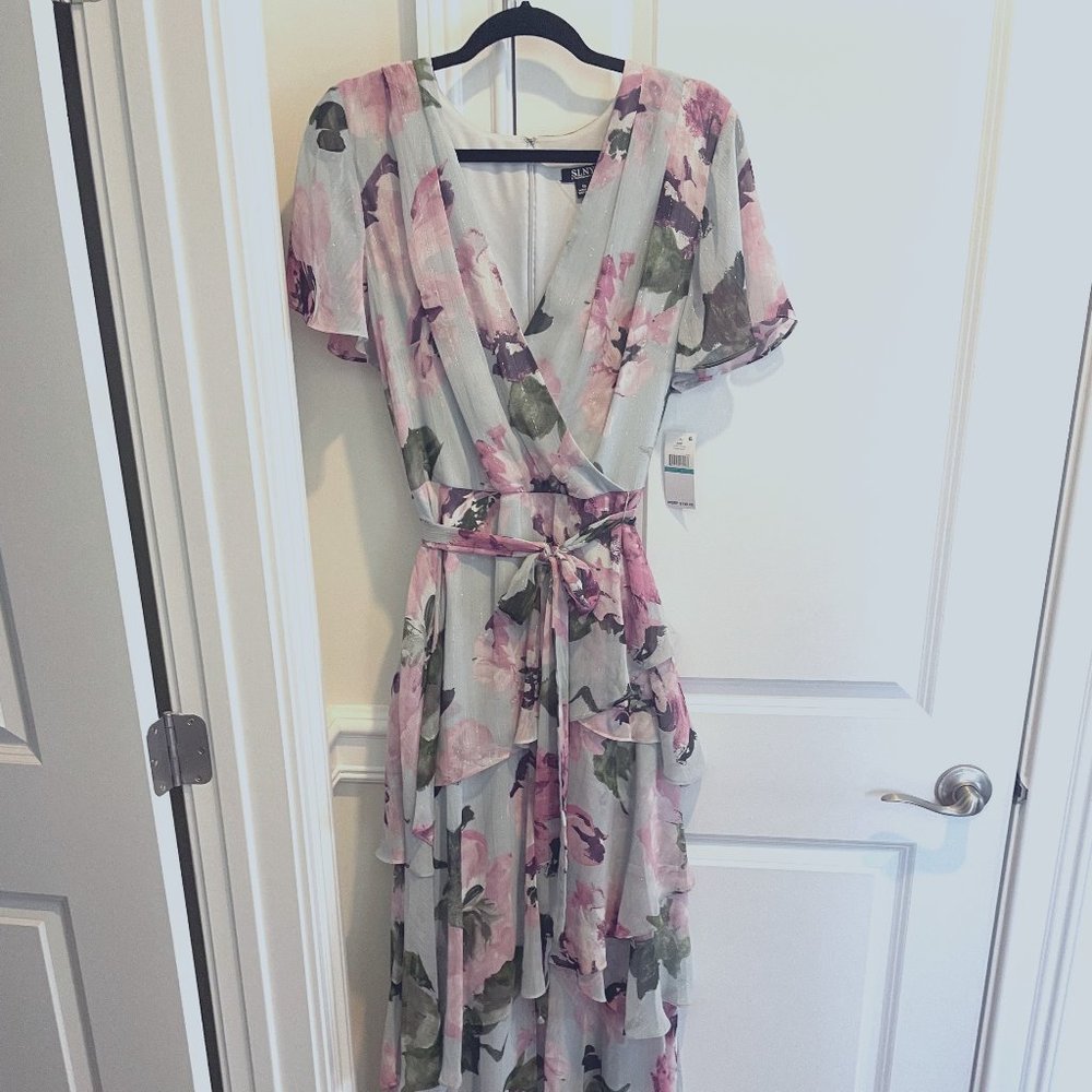 Floral Maxi Dress (Size 16)